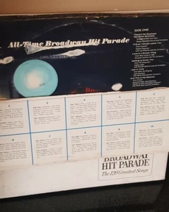All Time Broadway Hit Parade 120 Greatest Songs 10 LP Box Set Sound of Music NM - Picture 1 of 2
