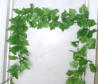 Artificial Plant Grape Leaf Vine Hanging Garland Home Decoration (90" each) - Image 1 of 3