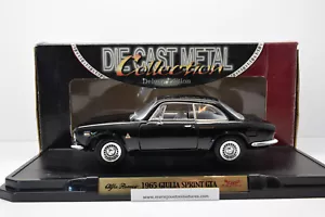 ALFA ROMEO GIULIA SPRINT GTA 1965 BLACK ROAD SIGNATURE 1/18 NEUF EN BOITE - Foto 1 di 9