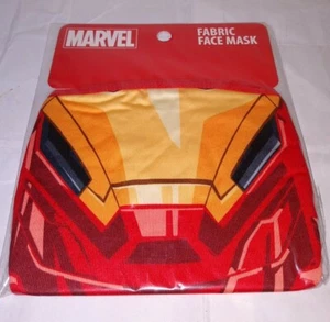 Marvel Comics Iron Man Adult Fabric Faceguard Mask - Picture 1 of 3