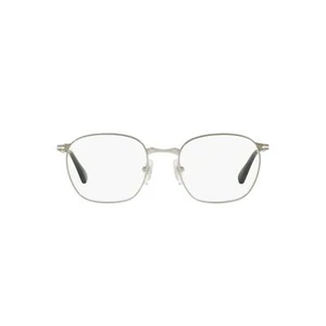 Persol 2450-V Silver Metal Eyeglass Frames Aviator Made In Italy New Old Stock - Picture 1 of 8