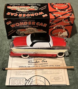 Vintage Irwin Wonder Car 1431 Battery Powered with Magic Wand In Original Box - Picture 1 of 10