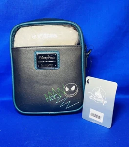 Disney Parks Loungefly NBC Jack Skellington & Sally Crossbody NWT Passport Bag - Picture 1 of 5