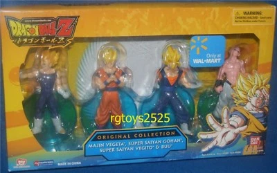 DRAGONBALL Z Colección Original Vegeta Super Saiyan Gohan Vegito & Buu Nuevo 4" Foto 1 de 2
