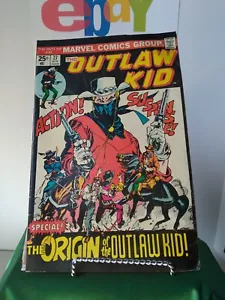 "The Outlaw Kid" Comic Book Vol.1 No.27 April 1975 G/VG MARVEL COMICS - Picture 1 of 2