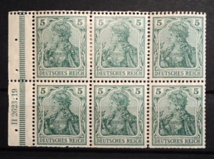 DN Deutsches Reich Markenheftchen H.-Bl.   2 II a A HAN 4   Falz  MW: 90.- - Picture 1 of 2