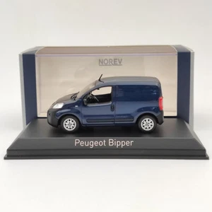 1/43 Norev Peugeot Bipper Van Azul Diecast Modelos Coche Navidad Regalo Colección - Imagen 1 de 7