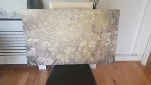Laura Ashley Meadow Canvas 90cm x 55cm - Great Condition - Picture 1 of 5