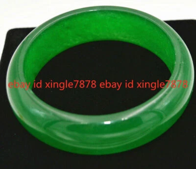 Brazalete Brazalete Genuino Natural 62mm Jade Verde Real Natural A Jade Verde  Foto 1 de 4