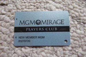 Tarjeta tragamonedas para jugador de MGM Mirage Casino (nuevo miembro) - Imagen 1 de 2