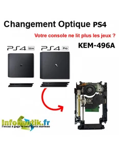 Pièce de Rechange Chariot Bloc Optique PS4 KEM-496AAA - Picture 1 of 8