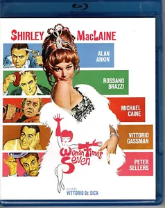 WOMAN TIMES SEVEN BLU-RAY SPECIAL EDITION SHIRLEY MACLAINE PETER SELLERS - Picture 1 of 2