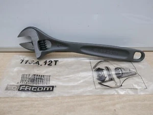 FACOM 113A.12T  12" 300MM SLIM DESIGN PHOSPHATED ADJUSTABLE SPANNER WRENCH - Picture 1 of 1