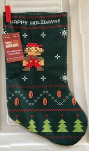 Nintendo Super Mario Bros. Retro Strumpf - NEU, KOSTENLOSER VERSAND! - Bild 1 von 2