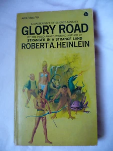 Glory Road, Vintage PB by Robert A. Heinlein, 1963, 7th Printing 1968 - Foto 1 di 4