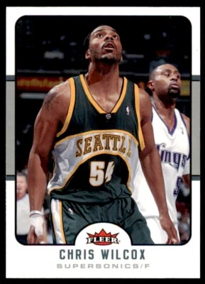 2006-07 Fleer Chris Wilcox Seattle SuperSonics No181 - Изображение 1 из 2