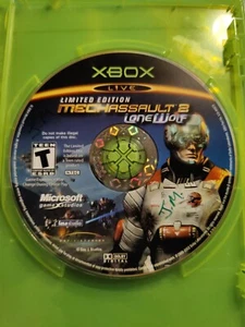 Disc Only MechAssault 2: Lone Wolf Limited Edition Microsoft Xbox  - Bild 1 von 3