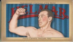 Primo Carnera Collectible Card - 2005 Helmar Brewing Co. - Picture 1 of 2
