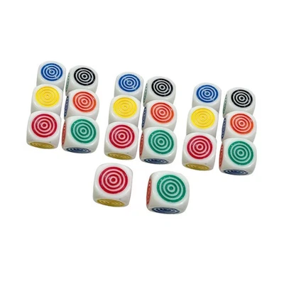 20x Spielwürfel Set Farberkennung Stapelspiel - Bild 1 von 4