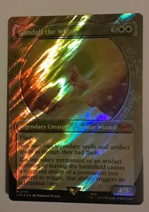 Gandalf the White Surge Foil NM LOTR Magic the Gathering Lord of the Rings MTG - Picture 1 of 4