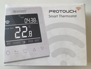 ProWarm ProTouch - Termostato inteligente de calefacción WiFi - Blanco - Imagen 1 de 6