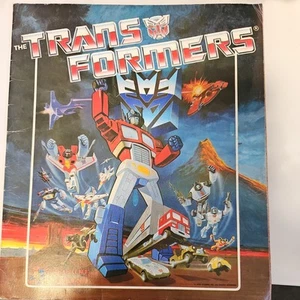 Transformers 1986 Panini Sticker Album - 100% COMPLETE - Picture 1 of 24