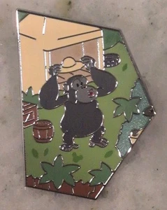 2025 Disney Jungle Cruise Attraction Map Puzzle Series LE Gorilla Pin NEW - Picture 1 of 3