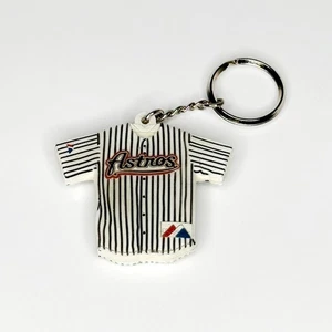 Vintage Houston Astros Majestic Jersey White Keychain 2002 *Rare* - Picture 1 of 2
