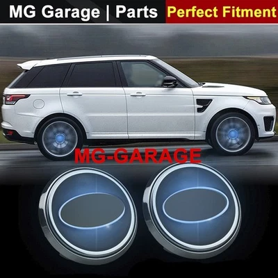SET OF CUSTOM FLOATING CAPS 62 mm FOR LAND ROVER DEFENDER DISCOVERY RANGE ROVER - Image 1 of 4