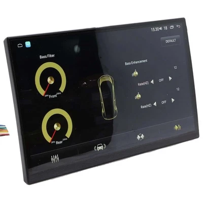 Radio de coche HD de 13,3" navegación GPS Android 8+128 GB para Jaguar F-PACE XE 2016-2018 Foto 1 de 4