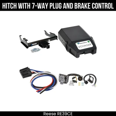 Hitch Tow PKG+ Brake Control For 63-87 Chevy GMC C/K 99-00 Ford F-350 Super Duty - Image 1 of 4