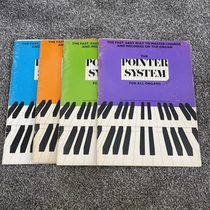 The Pointer System Organ Books Vintage X 4 Paperback Books Bundle See Des Z1 - Picture 1 of 21