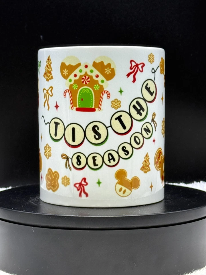 Disney Mickey and Minnie Gingerbread Holiday Coffee Mug 11oz - Image 1 of 4