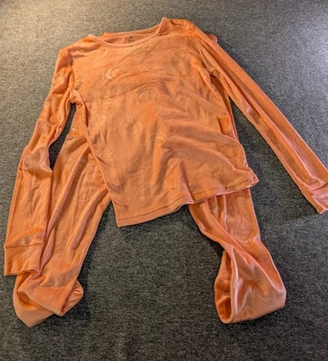 Pumpkin Pajamas Kids Size 10 | Long Sleeve & Pants Set | New Without Tags - Image 1 of 4