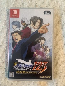 Nintendo Switch Phoenix Wright Ace Attorney Trilogy Case Game 2019 Tested - Picture 1 of 7