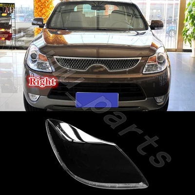Carcasa de lente de faro delantero derecho + pegamento sellador para Hyundai Veracruz 2007-2012 Foto 1 de 4