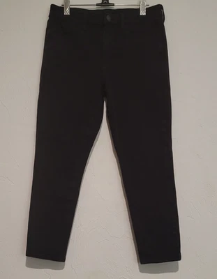 Pantalones de mezclilla negros American Eagle 360° Ne(x)t nivel elástico tiro alto talla 8 cortos 29x22 Foto 1 de 4