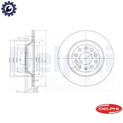 2x DISCO DE FRENO BG3956C PARA AUDI A6/S6 BPJ/BYK 2,0 L CAHB/CAHA/BVG/BRF/BNA 2,0 L A6 Foto 1 de 4