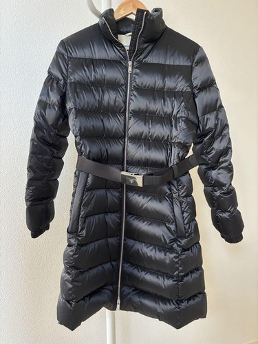 Piumino lungo nero Prada taglia 42