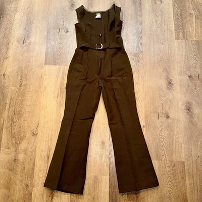 复古 70 年代 Roffe 滑雪围兜雪地服裤子雪兔套装 Hotdogger Mod 女式 12 — 第 1/4 张图片