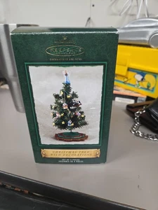 Neu im Karton - Weihnachtsbaum mit Miniatur Deko Set - 2002 Punze Ornamente - Bild 1 von 6
