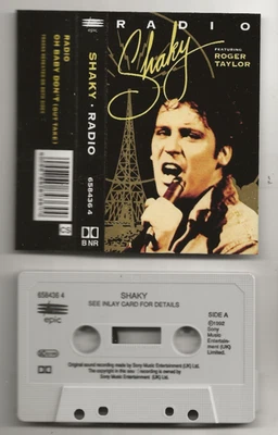 SHAKIN' STEVENS RADIO VERY RARE UK CASSETTE SINGLE INC ROGER TAYLOR OF QUEEN Foto 1 de 2