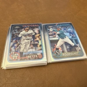 2024 Topps Chrome (19) Prism Refractors Lot - Picture 1 of 1