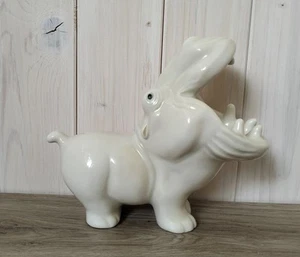 KARL ENS PORCELAIN HIPPO FIGURINE - Picture 1 of 8