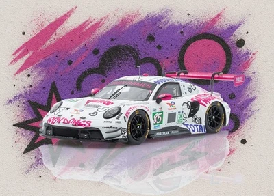 Porsche 911 GT3 R Iron Dames Le Mans 2025 Martin / Frey / Bovy, Spark 1:43 S9302