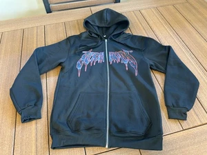 Black Stray Kinder K-Pop Grafik Hoodie silber Reißverschluss schwarz rot Gr. XL - LESEN! - Bild 1 von 12