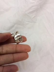 Beautiful Silpada sterling silver ornate  925 wide band  ring size 8 - Picture 1 of 6