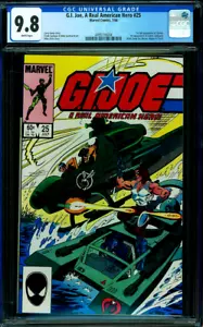 GI JOE A REAL AMERICAN HERO #25 CGC 9.8 ZARTAN CUTTER JUNKYARD MUTT DEEPSIX 1984 - Picture 1 of 1