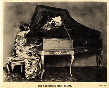 Die Cembalistin Alice Ehlers Aus dem Berliner Kunstleben 1917