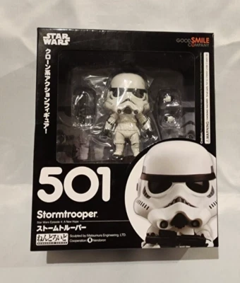 Nendoroid Star Wars Episodio 4 - Figura Stormtrooper #501 - Good Smile Company Foto 1 de 4